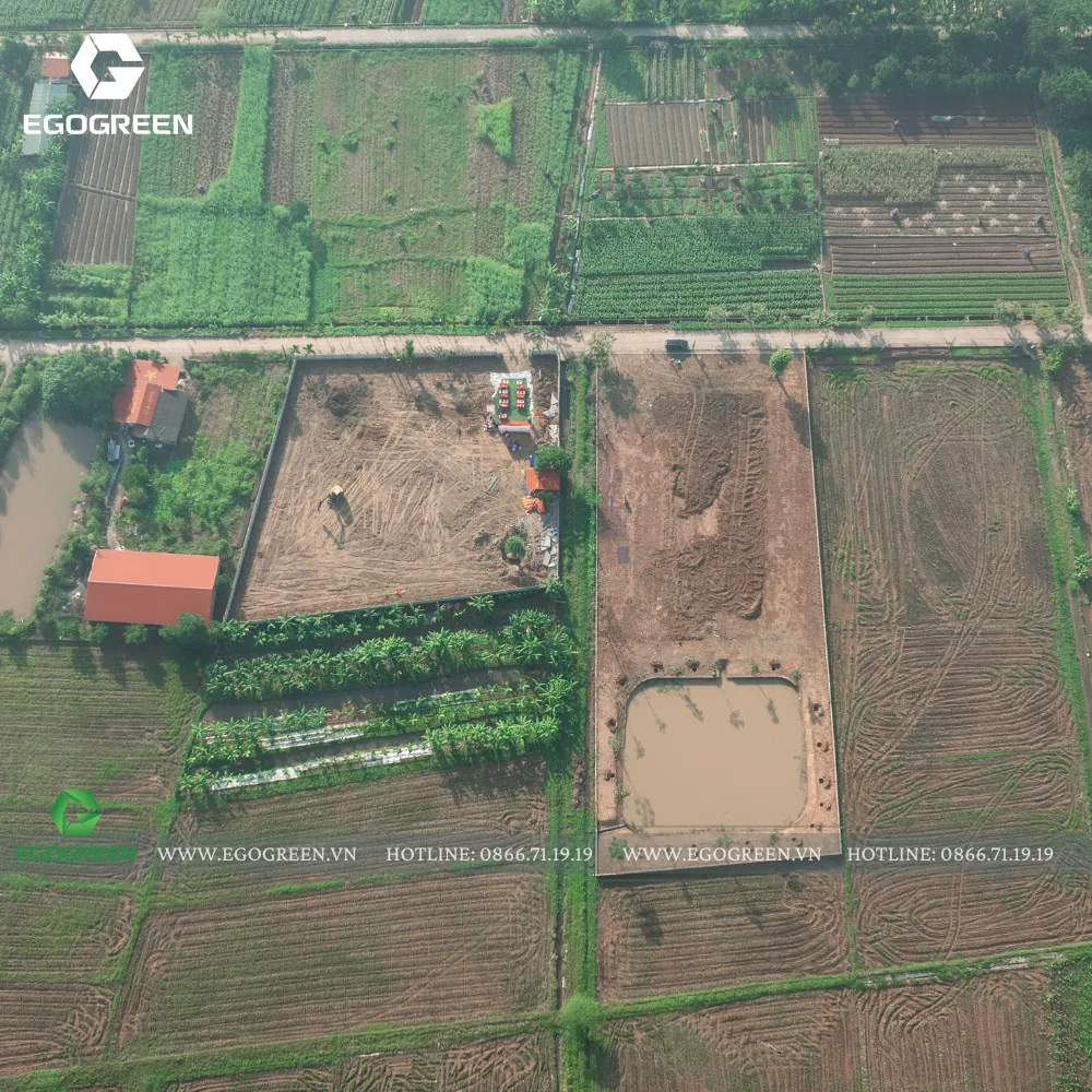 Dự án được chia thành 2 khu riêng biệt.